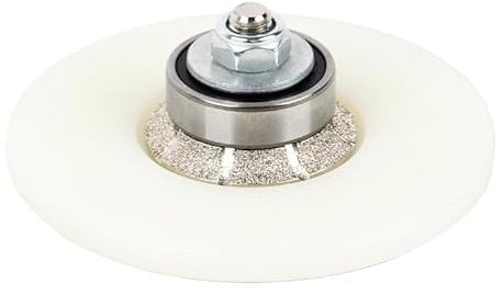 Diamant-Handprofiler/Fräser, weiße Nylonabdeckung für Granit-Arbeitsplatten, volle Bullnose (B5)