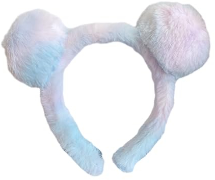 Haarreif mit bunten Bärenohren, Cosplay, Anime-Charakter, Cosplay-Kostüm, Party, Kopfbedeckung für Damen