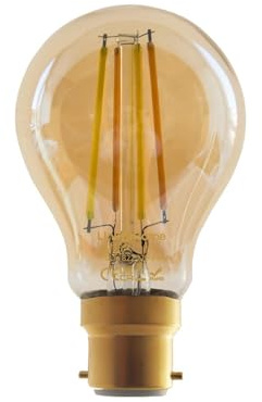 Link2Home Wi-Fi-LED-Filamentlampe mit dimmbarem warm- bis kaltweißem Licht, Steuerung per App oder Sprache, E27-Fassung, LTHFEB225W