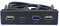 KAHDGSS USB 3.2 USB 3.2 Frontpanel 3,5 mm Kopfhörer-Mikrofon-Erweiterung, Desktop-Adapter, 8,9 cm Floppy Bay
