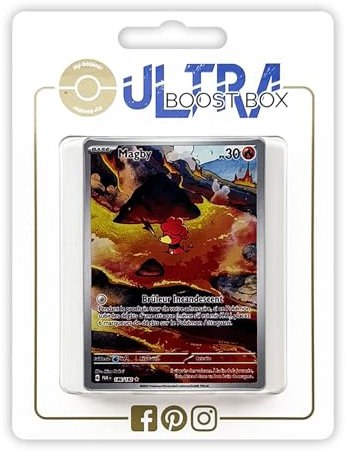 Magby 186/182 Alternative Shiny Pokémon Gallery - my-booster X Écarlate et Violet 4 - Faille Paradoxe Box of 10 Pokemon French Cards