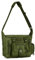 HUNTVP Taktisch Schultertasche Militär Crossbody Bag Sling Tasche Wasserabweisend Umhängetasche Messengerbag Aktentasche mit Verstellbar Schultergurt Outdoor, Grün