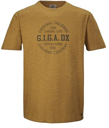 G.I.G.A. DX Herren T-Shirt GS 4 MN TSHRT GOTS, karamell, M, 42647-000