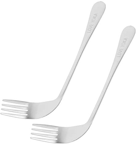 Holibanna Fourchettes Ergonomiques Inoxydable Pour Repas Assistés Lot De Fourches Inclinées Pour Personnes Âgées Et Malades Aide à Alimentation Gauche