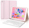 IVEOPPE Tastiera iPad 6 Generazione 9.7 2018, Cover Tastiera layout Italiano Bluetooth Senza fili Staccabile, Custodia con Portapenna per iPad 5/4 Gen/Pro 9.7/Air 2/Air 1, Rosa