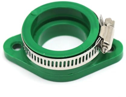 TROIOIUM Motorrad Vergaser Adapter 28 30mm Verteiler Boot for PWK PE TM Vergaser Verteiler Ansaugstutzen(21-30mm Green)