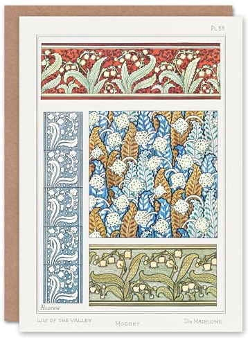 Artery8 Maurice Pillard Verneuil Art Card Lily of the Valley