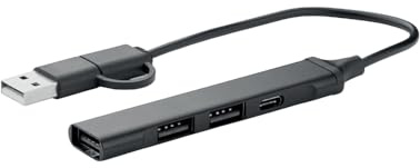MidOcean Current USB Hub (One Size) (Black)