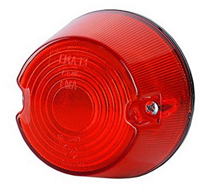 BUL BARS 1 x Rot Begrenzungsleuchte Seitenleuchte 12V 24V mit E-Prüfzeichen Positionsleuchte Umrissleuchte Anhänger Wohnwagen LKW PKW Rück Leuchte Licht Birne