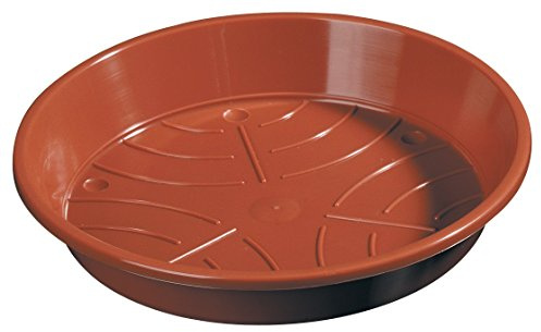Geli 40er Set Untersetzer Standard 8 cm Sparpaket, Farbe:Terracotta