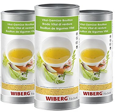 Wiberg Vital-Gem?se-Bouillon, 1200g 3er Pack