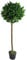 Leaf Design UK Artificial Bay Laurel Topiary Ball Tree, Green, 120cm (4ft)