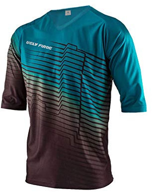 UGLY FROG XIN17 2024-2025 Sport Kurzarm Sommer Stil Cycling Jersey Herren Motocross/MTB/Mountain Bike Wear Downhill Rundhals Shirt