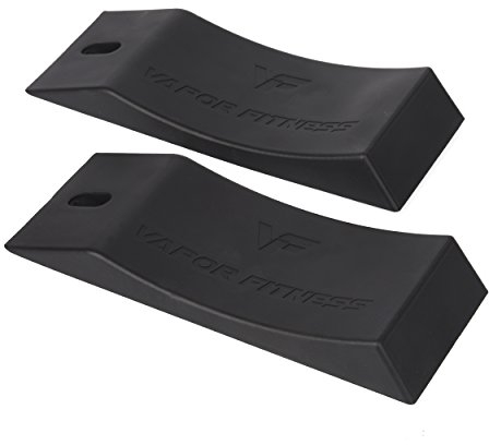 Breitester Kreuzhebekeil für Gewichtheben (2 Pack) Langhantel Kreuzheben Jack Alternative, Dead Lift Wedge zum Laden von Langhantelgewichten Gewichtheben Zubehör Kompatibel mit Kreuzhebeplattform,