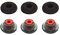 3 x Ultra-Komfort-Ohrstöpsel, Ersatz-Ohrpolster, Schaumstoff-Set für Plantronics Voyager 5200 5220 5210 Serie Bluetooth-Headset-Kopfhörer (klein S)