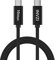 INVZI USB C to C Cable 100W 6.6ft, USB 3.1 Gen 2 Type C Cable 10Gbps Data Transfer for 4K@60Hz Video Output, PD 5A Fast Charging Nylon Braided Cord for MacBook Pro, iPad Pro, Switch, Oculus, XPS