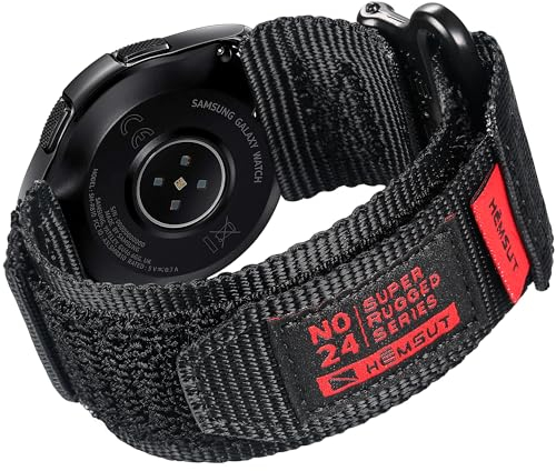 Hemsut Correa de liberación rápida para Samsung Galaxy Watch 6/5/5 Pro/4/3/Gear S3/S2/Active 2, Correa para GTS 4/4 Mini/3/2 /2e/2 mini/Bip 3 Pro/3/U Pro,20mm, Large Length