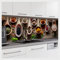 mySPOTTi Fixy - Selbstklebende Küchenrückwand (einfache Montage, alle Untergründe, Premium Digitaldruck) (90 x 60 cm, Spicy Kitchen)