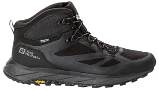 Jack Wolfskin Herren Terraventure Texapore Mid M, Black, 41 EU