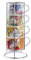 Egan Set di 4 tazzine da caffè di Disney della Collezione 7 Nani. Oggetto Realizzato in Porcellana di Colore Multicolor. La referenza è: 133002