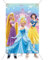 MIZT Party Dekoration Princess Gesicht Fotohintergrund 150 x 100 cm, Rot, Geburtstag, 1 Stück