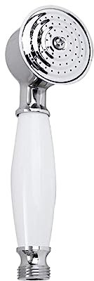 AUklOPVZZ Vintage rétro salle de bain pommeau de douche Portable mural robinet de bain pulvérisateur matériel accessoire douchettes support, Peinture
