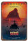Godzilla Vs King Kong Filmposter 23 Blechschilder, Vintage-Stil, Metall, Pub, Club, Café, Bar, Zuhause, Wandkunst, Dekoration, Poster, Retro, 20 x 30 cm