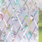Fensterfolie Blickdicht Selbsthaftende,3D Regenbogen Folie Fenster Sichtschutz 44.5x200cm,Regenbogen Milchglasfolie ohne Klebstoff Folie Fenster Anti UV für Zuhause Büro