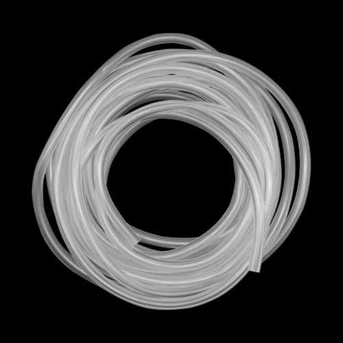 iMeistek Transparenter flexibler PVC-Schlauch 5 m, Innendurchmesser 3 mm x Außendurchmesser 5 mm, flexibler Vinyl-PVC-Schlauch für Wasser und Luft