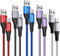 5Pack 2M USB C Charger Cable, USB to USB Type C Cable Fast Charge 3A iphone 15 Charger Cable Fast Charging Brainded for Samsung Galaxy S20 S21 S22 S23 S24 Plus Ultra S10 S9, iphone 15 Pro Max, Pixel