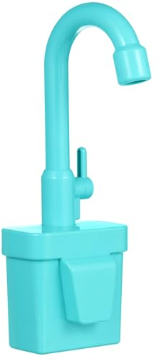 TOYANDONA Kinder Spielen Waschbecken-Wasserhahn-Spielzeug Rollenspiel-Wasserhahn-Ersatz-Geschirrspüler-Spielspielzeug Mit Fließendem Wasser Für Kinder Spielen Waschbecken-Zubehör