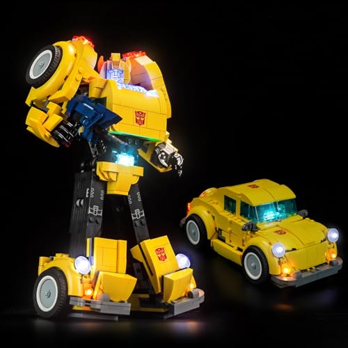 Led Licht Set für Lego 10338 Bumblebee (Kein Lego), Dekorationsbeleuchtungsset für Lego Bumblebee 10338 Kreative Spielzeug
