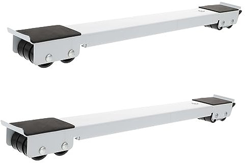 Gadpiparty Mobile Furniture Brackets for Washing Machine Stand Fridge Bracket Base Multi Function Washer Movable Holder for Refrigerator and Washer Usage Scenarios Home Appliance Support