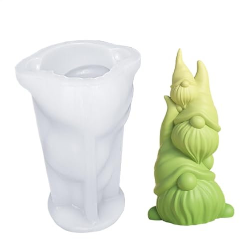 Ostere Harzformen, kerzenform | Schokoladenformen | -Kerzenformen, Wichtel-Silikonform für Fondant, Seife, Ton, Gipsornament, Kunstharz