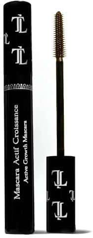 T.LeClerc Mascara Braun Aktives Wachstum – Stimuliert das Wimpernwachstum und erhöht das Volumen – beugt Haarausfall vor – Volumen-Mascara mit langer & präziser Bürste – Vegan – 95 % natürliche