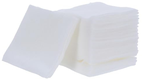 ERINGOGO Weiche Make Up Reinigungspads aus Vliesstoff 240 Stück Quadratisch Tragbare Kasten für Gesichtsreinigung und Make Up Entfernung Reisen