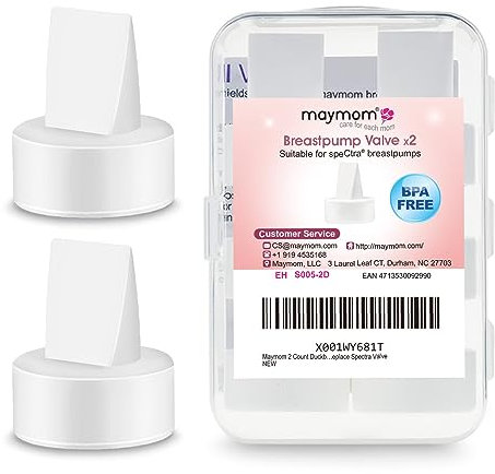 Maymom 2 Count Duckbill Valves for Spectra.Designed for Spectra S1 Spectra S2 Spectra 9 Plus Spectra Dew 350 Spectra Pump Not Original Spectra Pump Parts Spectra S2 Accessories Replace Spectra Valve