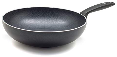 GreenPan Andorra Wok Antiadhésif de 28 cm sans PFAS, Noir
