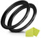 Komet Step-Up-Ring (52 mm Objektiv auf 58 mm Filter), 2 Stück, Kameraobjektiv-Filter, Step-Up-Ring, Objektiv-Konverter-Zubehör