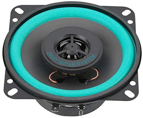 Altoparlanti stereo per auto, altoparlanti per auto da 4 pollici ad alta resistenza, per pannello portaoggetti della portiera dell'auto