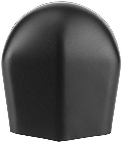 Emoshayoga Housse anti-rouille pour klaxon de moto de tourisme Accessoire pratique pour l'extérieur pour les vacances pour cacher les vieilles rayures (noir mat)