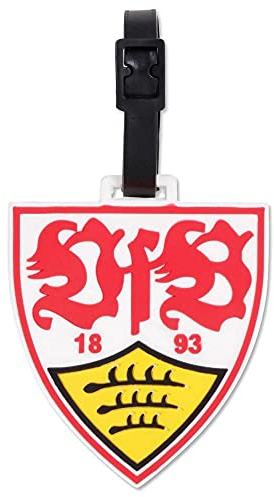 VfB Stuttgart Kofferanhänger Gepäckanhänger Luggage Tag - Plus Lesezeichen Wir lieben Fußball