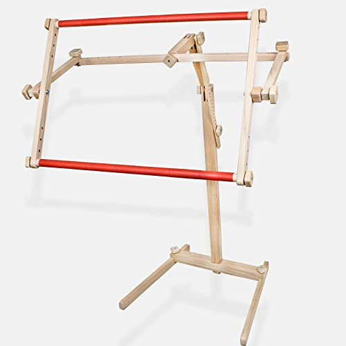 A4056 Floor-Standing Type Wooden Embroidery Stand