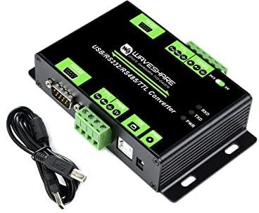 USB/RS485/RS232/TTL Convertisseur Industriel Isolé Multibus Convertisseur Support USB/RS232/TTL vers RS232/485/TTL, Intégré Multi-Protection Circuits, Meilleure Compatibilité