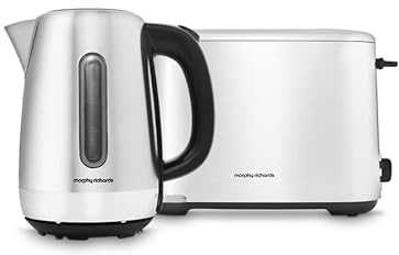 Morphy Richards Accents 4 Slice Toaster, Soft Gold Collection, Variable Browning, Removable Crumb Tray, Cord Storage, Non-slip, 2200W, Matte Black, 242047