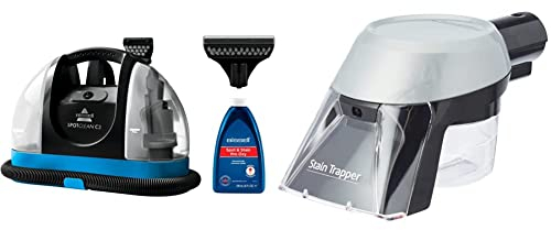 BISSELL SpotClean C3 Quitamanchas para Alfombras y Tapicería. Limpiador Portátil para una Limpieza Rápida y Fácil de Alfombras, Escaleras y Asientos de Coche & 2370 Quitamanchas portatil