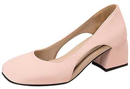 Pumps Damen Spitz Elegant Größe Geschlossen mit Absatz Leder Breite Füße Sommerschuhe Zum Schnüren Plateau Schuhe Gothic High Heels Hochzeit Bequem Tanzschuhe Sandalen