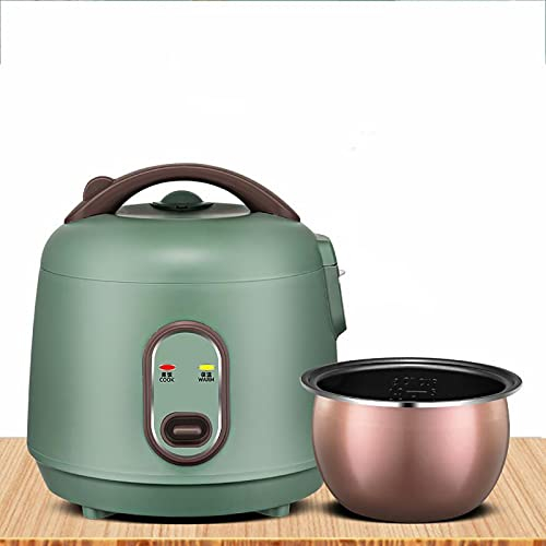 Olla multifunción pequeña Multi 2 litros con Olla Interior Antiadherente, Taza medidora y espátula, función Mantenimiento del Calor 1-3 Personas