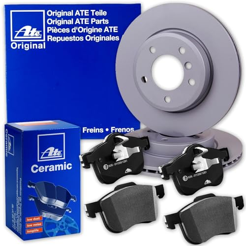 ATE Bremsscheiben 258mm + CERAMIC Beläge vorne für Fiesta 6 MK6 Bj 08-17