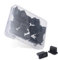 Cable Matters 20er-Pack USB Port Abdeckungen in Schwarz (USB Staubabdeckung, USB Anschlusskappen, USB Anti Staubabdeckung, USB-A Anschlussschutzstöpsel)